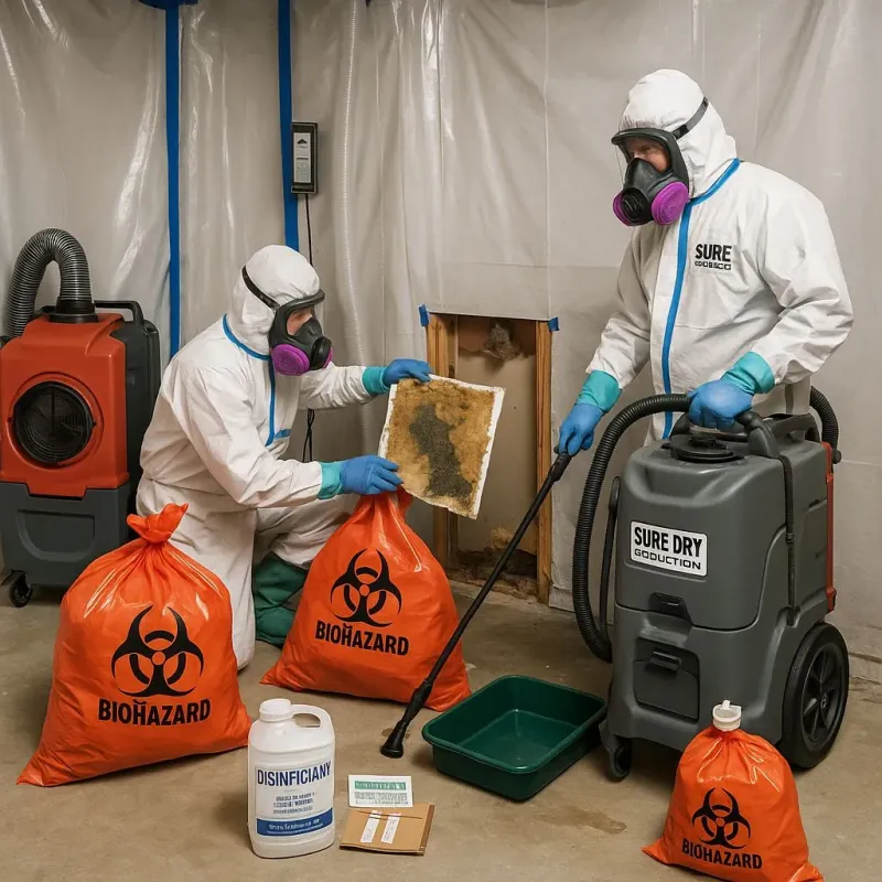 Contaminated Water Handling Protocols process in Erath County, TX